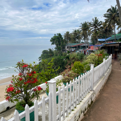 Varkala cliff